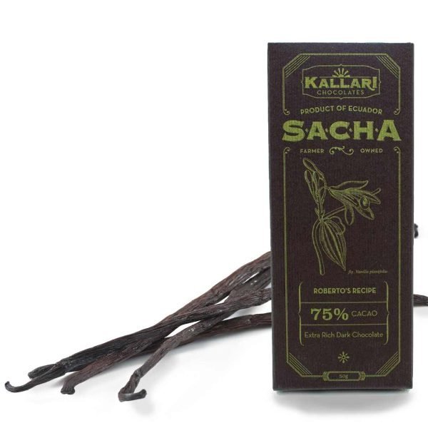 Schokolade 75% Kakao, SACHA Roberto's Recipe